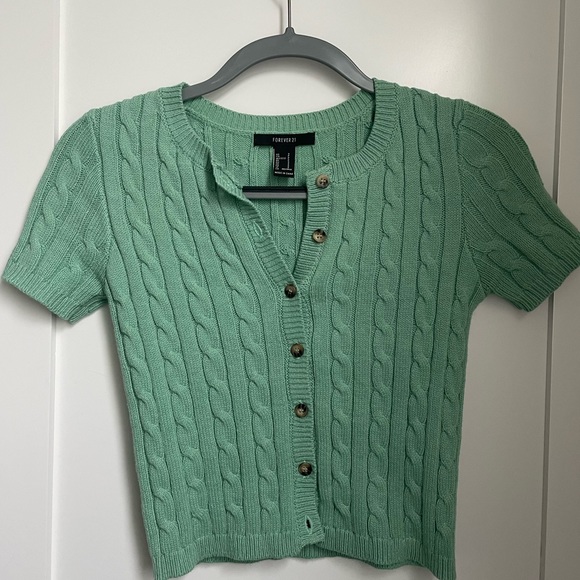 Knit Button-Up - Picture 2 of 5